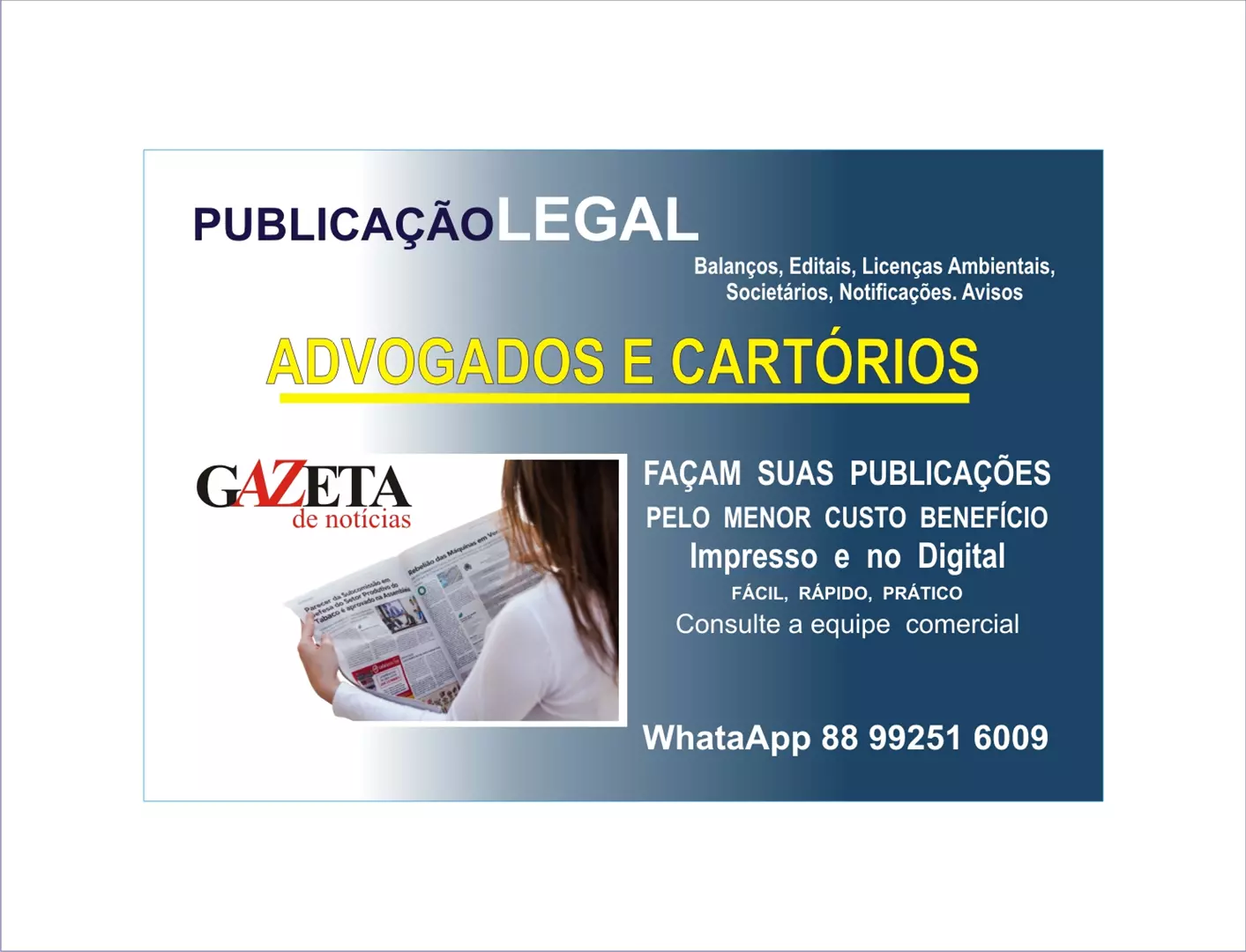 Publicidade Legal   ...